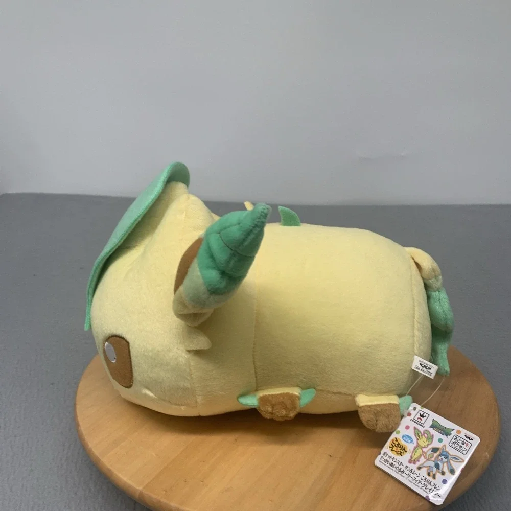 Banpresto Pokemon Kororin Friends Leafeon Lrg Plush Sun Moon Craneking Tag Japan